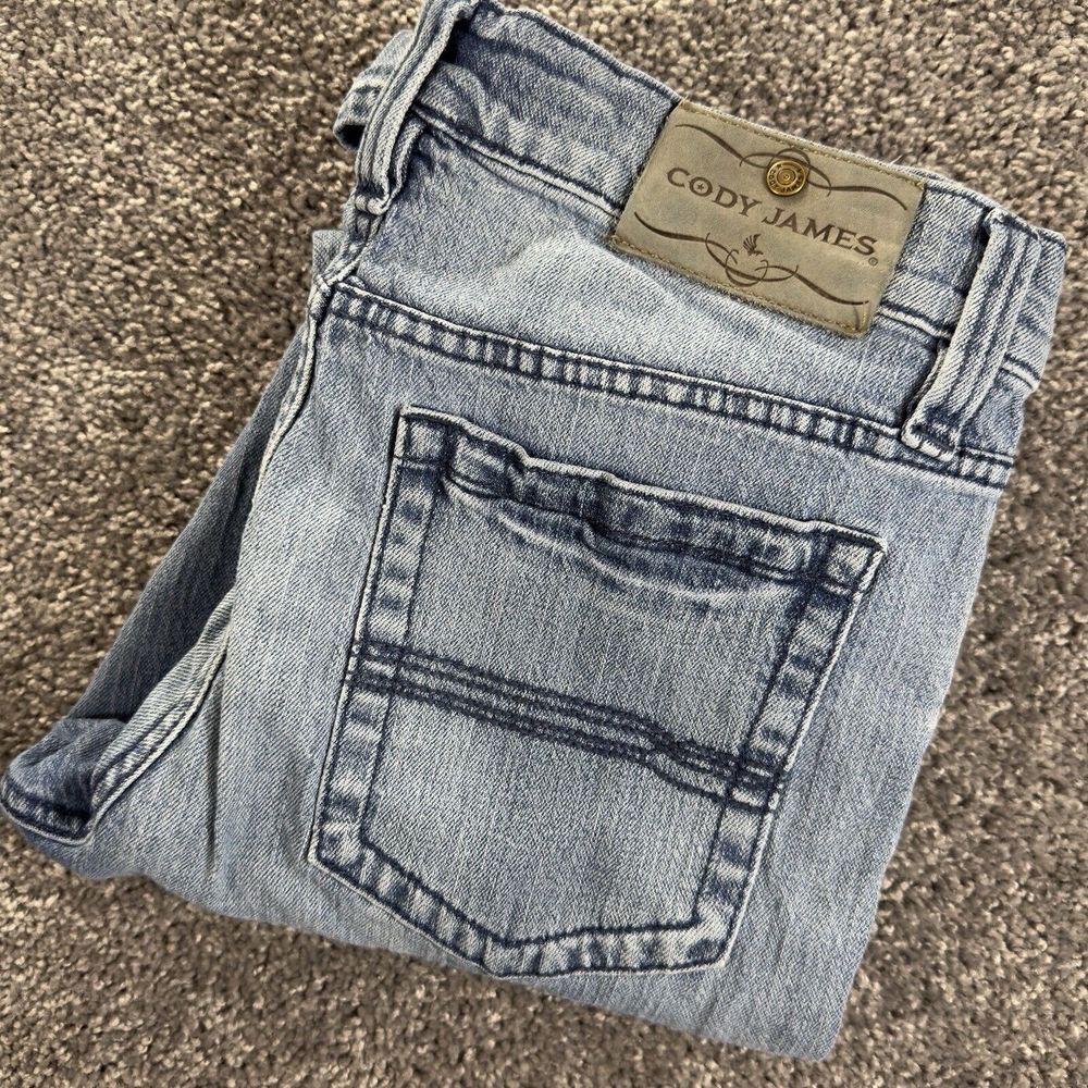 Cody James Jeans Mens 29x34 (31x34) Blue Straight Western Work Wear Ranch Cowboy